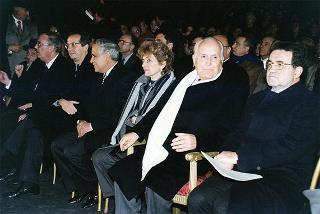 Roma, Foro Romano: intervento del Presidente della Repubblica alla celebrazione del 50° anniversario dell'indipendenza dello Stato d'Israele