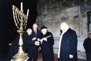 Roma, Foro Romano: intervento del Presidente della Repubblica alla celebrazione del 50° anniversario dell'indipendenza dello Stato d'Israele