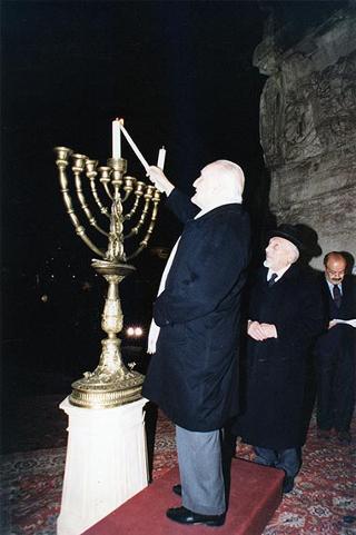 Roma, Foro Romano: intervento del Presidente della Repubblica alla celebrazione del 50° anniversario dell'indipendenza dello Stato d'Israele