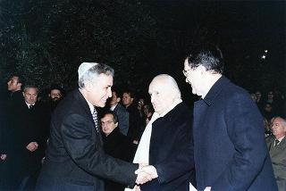 Roma, Foro Romano: intervento del Presidente della Repubblica alla celebrazione del 50° anniversario dell'indipendenza dello Stato d'Israele