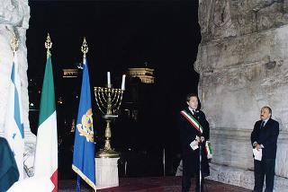 Roma, Foro Romano: intervento del Presidente della Repubblica alla celebrazione del 50° anniversario dell'indipendenza dello Stato d'Israele