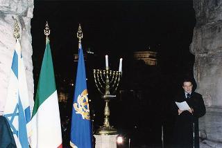 Roma, Foro Romano: intervento del Presidente della Repubblica alla celebrazione del 50° anniversario dell'indipendenza dello Stato d'Israele