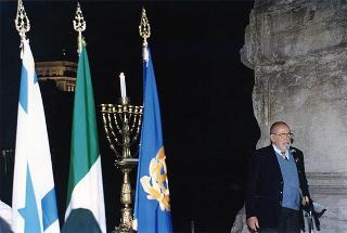 Roma, Foro Romano: intervento del Presidente della Repubblica alla celebrazione del 50° anniversario dell'indipendenza dello Stato d'Israele