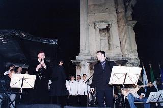 Roma, Foro Romano: intervento del Presidente della Repubblica alla celebrazione del 50° anniversario dell'indipendenza dello Stato d'Israele