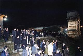 Roma, Foro Romano: intervento del Presidente della Repubblica alla celebrazione del 50° anniversario dell'indipendenza dello Stato d'Israele