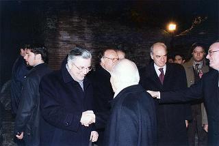 Roma, Foro Romano: intervento del Presidente della Repubblica alla celebrazione del 50° anniversario dell'indipendenza dello Stato d'Israele