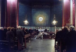Roma, Chiesa di S. Roberto Bellarmino: intervento del Presidente della Repubblica al funerale del sen. Mario Ferrari Aggradi