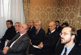 Roma, Palazzo della Consulta: intervento del Presidente della Repubblica alla prima udienza pubblica della Corte Costituzionale per l'anno 1998