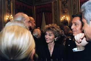 Ricevimento per gli esponenti dell'Alta Moda Italiana