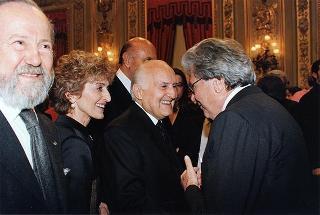 Ricevimento per gli esponenti dell'Alta Moda Italiana