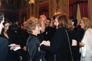 Ricevimento per gli esponenti dell'Alta Moda Italiana