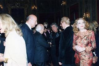 Ricevimento per gli esponenti dell'Alta Moda Italiana