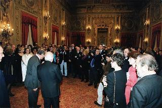 Ricevimento per gli esponenti dell'Alta Moda Italiana