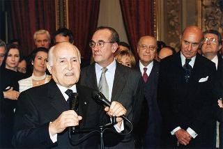 Ricevimento per gli esponenti dell'Alta Moda Italiana