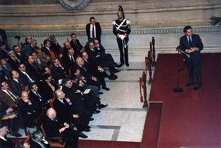 Roma, Palazzo di Giustizia: intervento alla cerimonia inaugurale del XXIV Congresso dell'Associazione nazionale magistrati sul tema "Giustizia e riforme istituzionali"