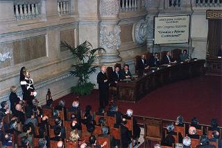 Roma, Palazzo di Giustizia: intervento alla cerimonia inaugurale del XXIV Congresso dell'Associazione nazionale magistrati sul tema "Giustizia e riforme istituzionali"