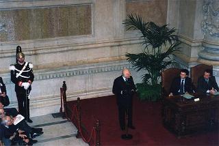Roma, Palazzo di Giustizia: intervento alla cerimonia inaugurale del XXIV Congresso dell'Associazione nazionale magistrati sul tema "Giustizia e riforme istituzionali"