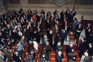 Roma, Palazzo di Giustizia: intervento alla cerimonia inaugurale del XXIV Congresso dell'Associazione nazionale magistrati sul tema "Giustizia e riforme istituzionali"