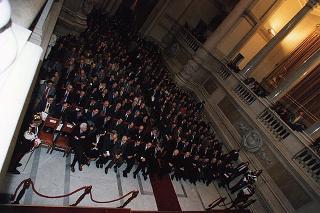 Roma, Palazzo di Giustizia: intervento alla cerimonia inaugurale del XXIV Congresso dell'Associazione nazionale magistrati sul tema "Giustizia e riforme istituzionali"