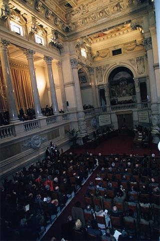 Roma, Palazzo di Giustizia: intervento alla cerimonia inaugurale del XXIV Congresso dell'Associazione nazionale magistrati sul tema "Giustizia e riforme istituzionali"