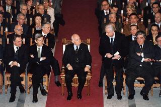 Roma, Palazzo di Giustizia: intervento alla cerimonia inaugurale del XXIV Congresso dell'Associazione nazionale magistrati sul tema "Giustizia e riforme istituzionali"
