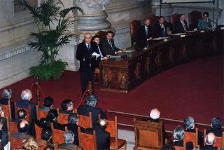Roma, Palazzo di Giustizia: intervento alla cerimonia inaugurale del XXIV Congresso dell'Associazione nazionale magistrati sul tema "Giustizia e riforme istituzionali"