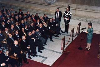 Roma, Palazzo di Giustizia: intervento alla cerimonia inaugurale del XXIV Congresso dell'Associazione nazionale magistrati sul tema "Giustizia e riforme istituzionali"