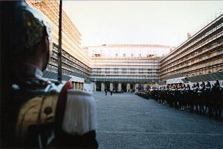 Incontro con il Presidente della Federazione Russa Boris Eltsin e signora