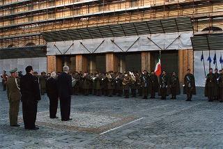 Incontro con il Presidente della Federazione Russa Boris Eltsin e signora
