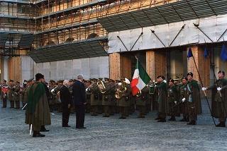 Incontro con il Presidente della Federazione Russa Boris Eltsin e signora