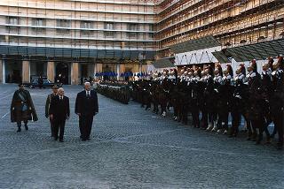 Incontro con il Presidente della Federazione Russa Boris Eltsin e signora