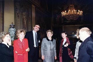 Incontro con il Presidente della Federazione Russa Boris Eltsin e signora
