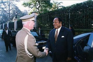 Incontro con il Presidente della Repubblica del Malawi Bakili Muluzi