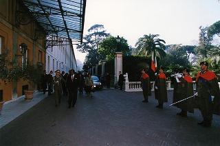 Incontro con il Presidente della Repubblica del Malawi Bakili Muluzi