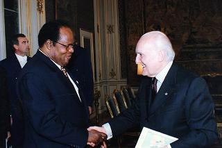 Incontro con il Presidente della Repubblica del Malawi Bakili Muluzi