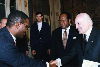 Incontro con il Presidente della Repubblica del Malawi Bakili Muluzi