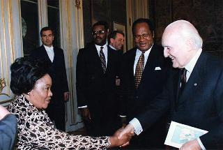 Incontro con il Presidente della Repubblica del Malawi Bakili Muluzi