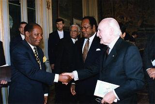 Incontro con il Presidente della Repubblica del Malawi Bakili Muluzi