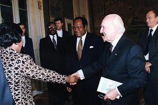 Incontro con il Presidente della Repubblica del Malawi Bakili Muluzi