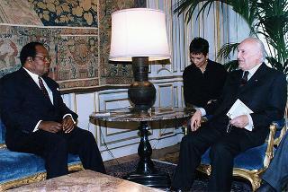 Incontro con il Presidente della Repubblica del Malawi Bakili Muluzi