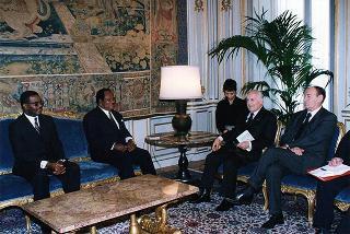 Incontro con il Presidente della Repubblica del Malawi Bakili Muluzi
