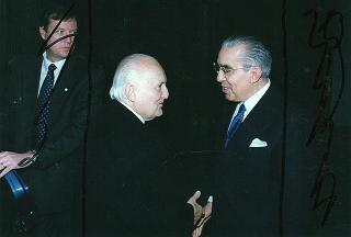 Roma, Ambasciata italiana presso la Santa Sede: intervento del Presidente della Repubblica al ricevimento offerto in occasione dell'anniversario della firma dei Patti Lateranensi
