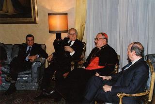 Roma, Ambasciata italiana presso la Santa Sede: intervento del Presidente della Repubblica al ricevimento offerto in occasione dell'anniversario della firma dei Patti Lateranensi