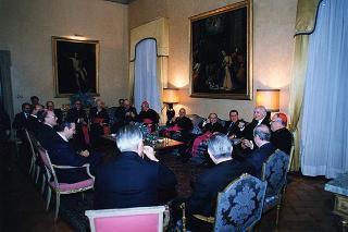 Roma, Ambasciata italiana presso la Santa Sede: intervento del Presidente della Repubblica al ricevimento offerto in occasione dell'anniversario della firma dei Patti Lateranensi