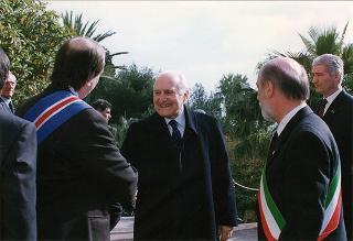 Imperia: visita del Presidente della Repubblica alla città