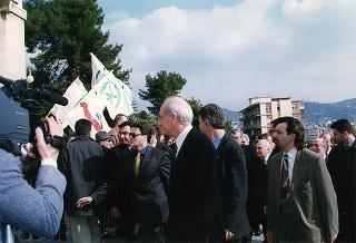 Imperia: visita del Presidente della Repubblica alla città