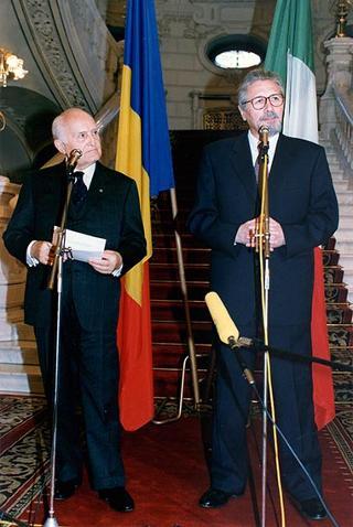 Bucarest: visita del Presidente della Repubblica nella Repubblica di Romania