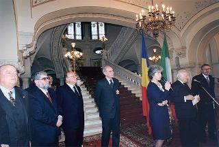 Bucarest: visita del Presidente della Repubblica nella Repubblica di Romania