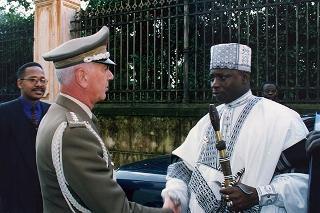 Incontro con il Presidente della Repubblica della Gambia Yahya Jammeh