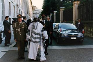 Incontro con il Presidente della Repubblica della Gambia Yahya Jammeh